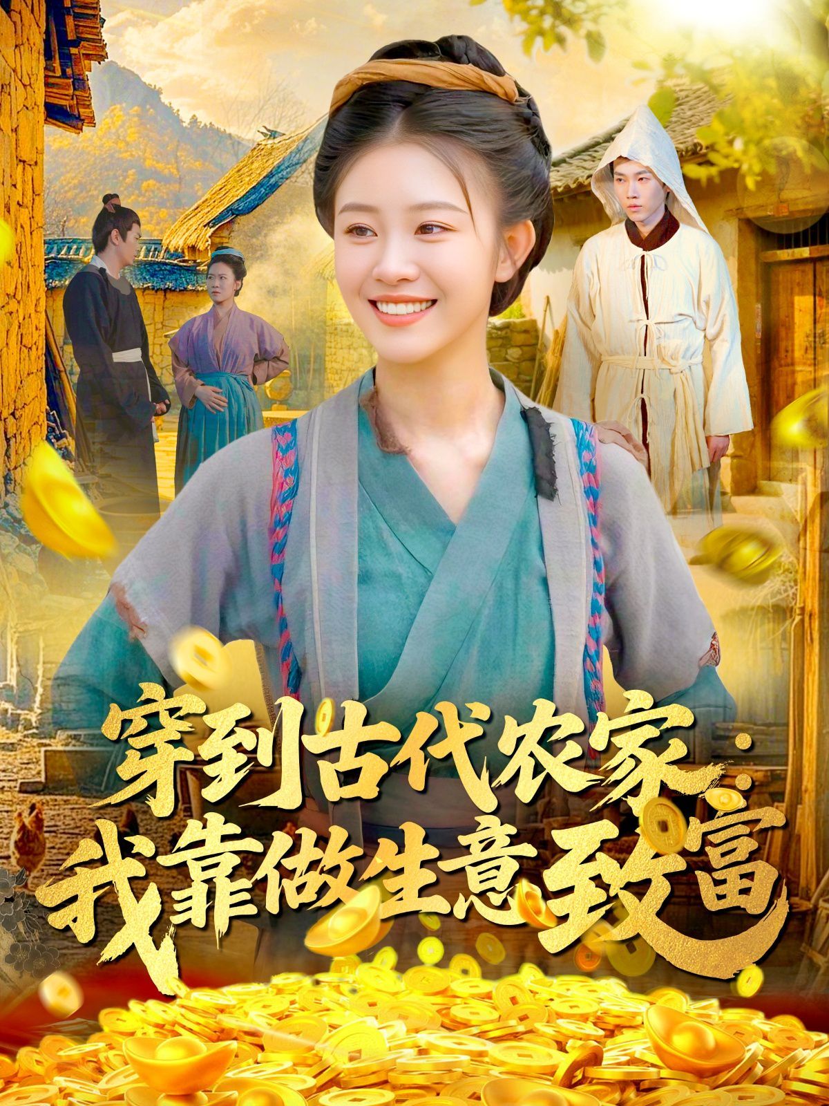 穿到古代农家我靠做生意致富 全集完结(大结局)